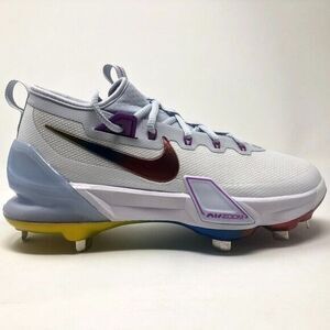 Nike Force Zoom Trout 9 Elite Baseball Cleats Metal Men’s Size 7 - FV4575-106